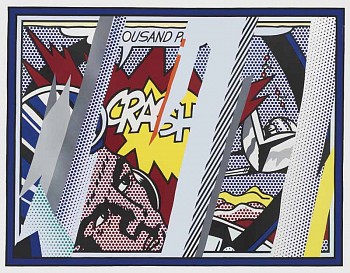 Roy Lichtenstein -&nbsp;Roy Lichtenstein Reflections on Crash