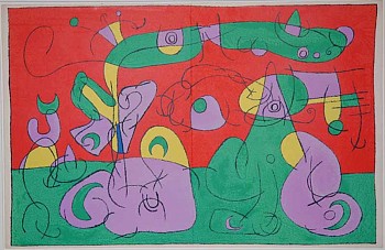 Joan Mir&oacute; -&nbsp;Joan Mir&oacute; VI. Ubu Roi: Bougrelas et Sa M&egrave;re