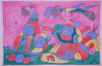 Joan Mir&oacute; -&nbsp;Joan Mir&oacute; IX. Ubu Roi: Le Tr&eacute;sor et la M&egrave;re Ubu