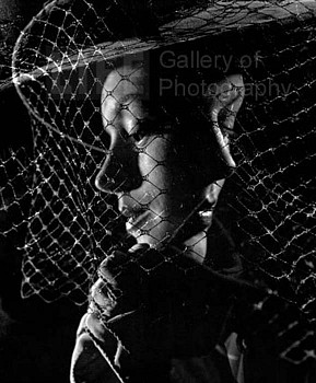 Gjon Mili -&nbsp;Gjon Mili Double Exposure of Models Wearing Hat with Heavy Face Veil