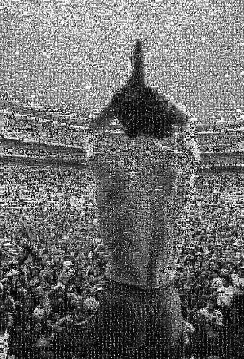 Lynn Goldsmith, Mosaic: Mick Back
Photograph, 30 x 40 inches