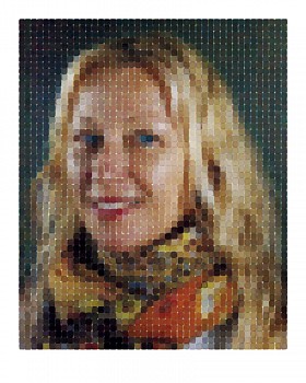 Chuck Close -&nbsp;Chuck Close Cindy (Smile)