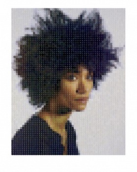 Chuck Close -&nbsp;Chuck Close Sienna (3/4 View)