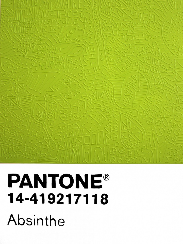 Cayla Birk ., Birktone Series: ABSINTHE, 2018
48 x 36 inches