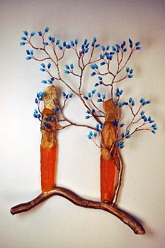 Thomas Scoon -&nbsp;Thomas Scoon Blue Leaf Entwine