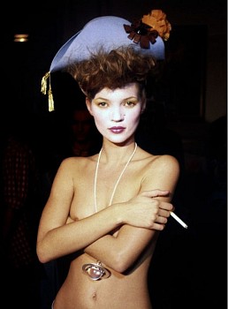 Work:&nbsp;Harry Benson Kate Moss, Paris