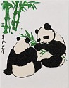 Rob Pruitt, Power Of The Panda (Ancient Chinese Panda)
2000, Enamel Paint and Glitter on Canvas