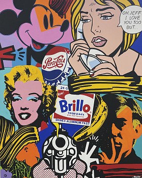 Work:&nbsp;Guy Boudro Master Of Pop Collection: ""Oh...Jeff! ""