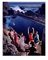 Lawrence Schiller, Party time at Paradise Cove in Southern California, 
Outdoor pool. Fashion story, Malibu, California
1963, Dye Sublimation