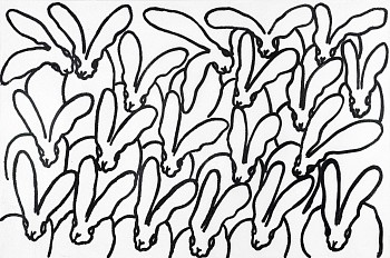 Work: Hunt Slonem White Diamond Dust Hope