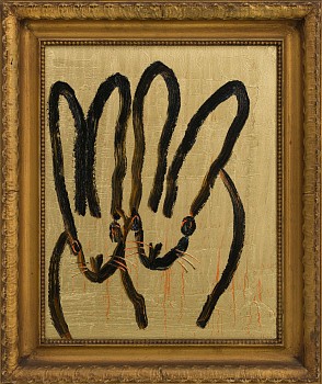 Work: Hunt Slonem Golden Pair