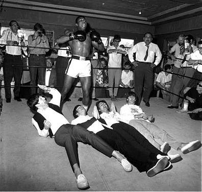 Harry Benson, The Beatles and Ali, Miami, 1964
Archival Pigment Print, 24 x 30 in.