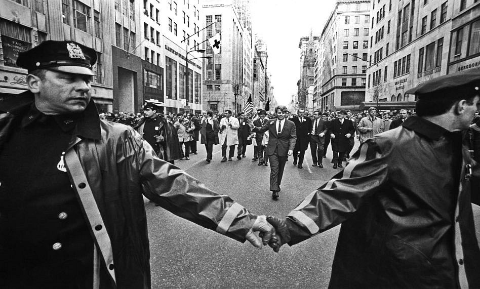 Harry Benson, Robert F. Kennedy, St. Patrick’s Day Parade, NYC, 1968
Archival Pigment Print, 24 x 30 in.
