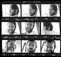 Harry Benson, Jack Nicholson Times Nine, Contact Sheet, Montana
1975, Archival Pigment Print