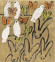 Hunt Slonem, Whydahs Summer Tails
2026, Original Oil on Canvas