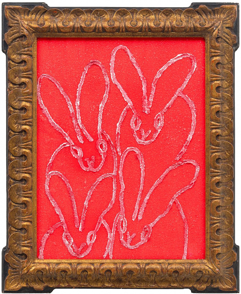 Hunt Slonem, 4 Red Rovers, 2026
Original Oil on Wood, 32 3/4 x 26 3/4 in.