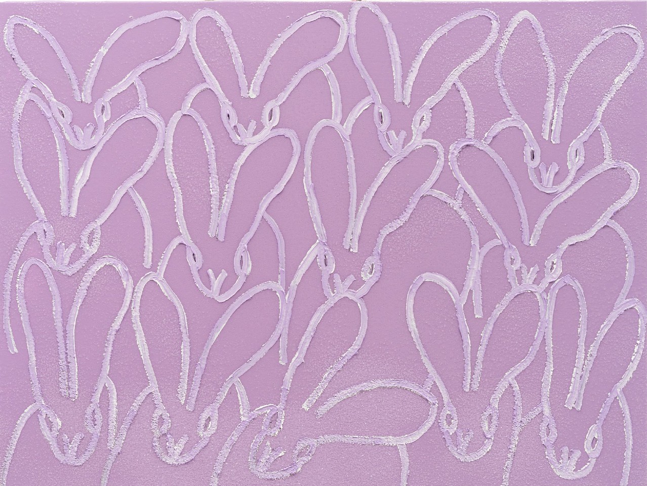 Hunt Slonem, Lavender Mist Diamond Dust, 2026
Oil and Acrylic with Diamond Dust on Canvas, 30 x 40 in.